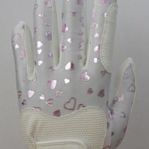 FIT39ex Golfhandschuh Heart in Pink und Weiss für linke oder rechte Hand