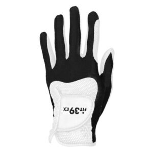 FIT39ex Golfhandschuh Standard in Schwarz und Weiss für linke oder rechte Hand