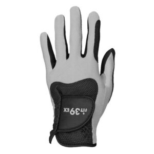 FIT39ex Golfhandschuh Standard in Silber und Schwarz für linke oder rechte Hand