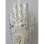 FIT39 Heart Nail gold-white