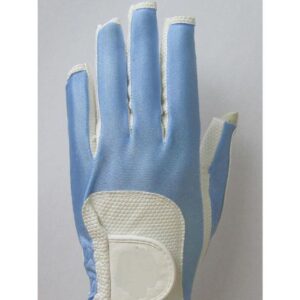 FIT39ex Golfhandschuh Nails in Blau und Weiss für linke oder rechte Hand