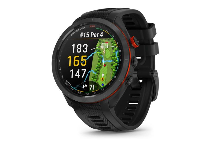 Garmin S70 Golfuhr mit GPS Distanzanzeige und Lochübersicht