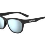 Tifosi Swank – Satin Black Frame / Smoke Tint Blue Mirror